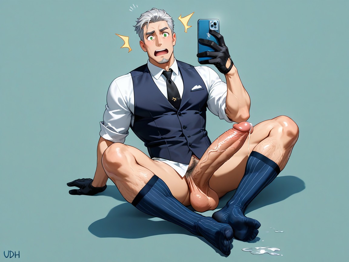 K, Tall Guy, Solo Porno IA Gay