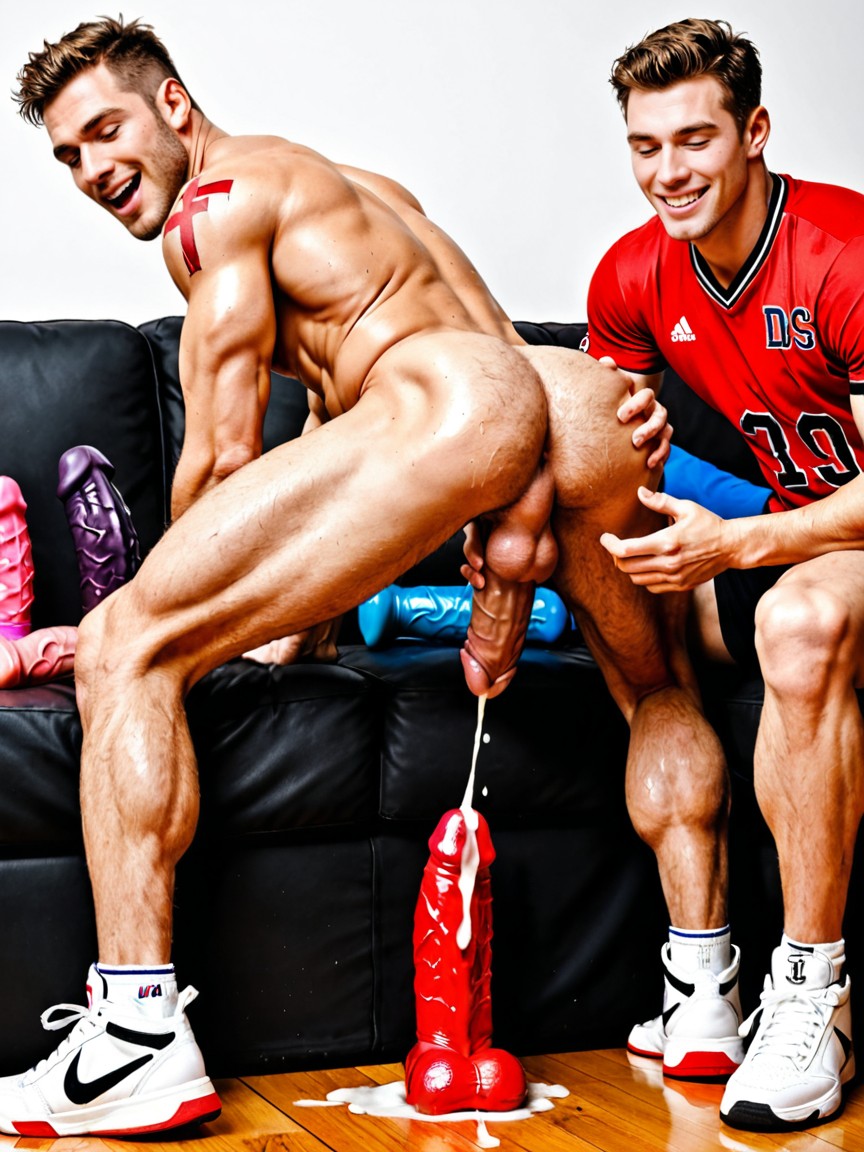 Different Positions, Dildos, Massive Dlldos Porno IA Gay