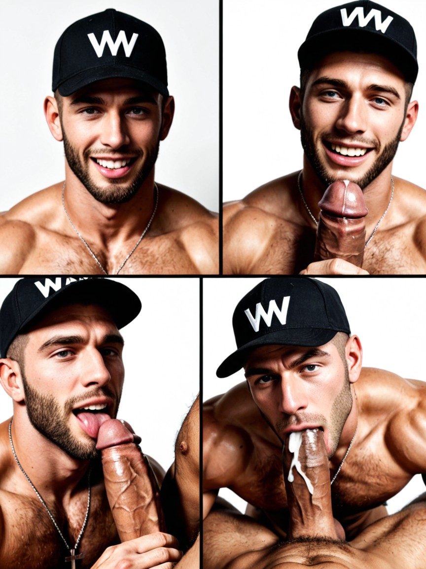 Cum On Face, 18+, Looking At Viewer Porno IA Gay