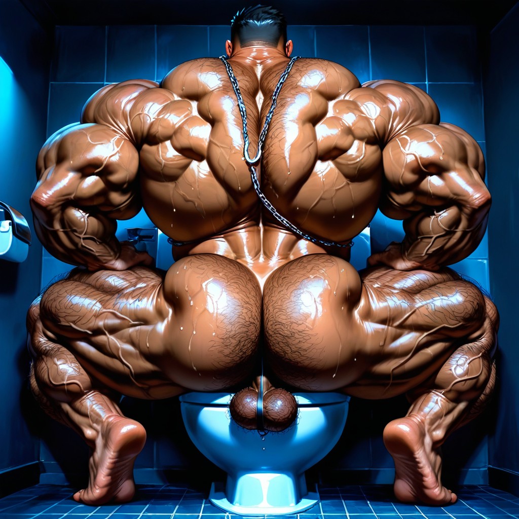 Massive Meaty Body, Huge Veins, Handsome AI同性戀黃片