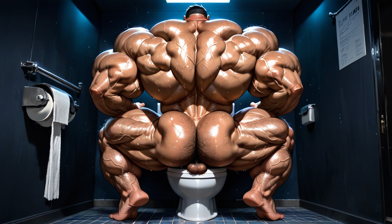 Hairy Shoulders, High Definition, Wide Muscle Back 게이 AI 포르노