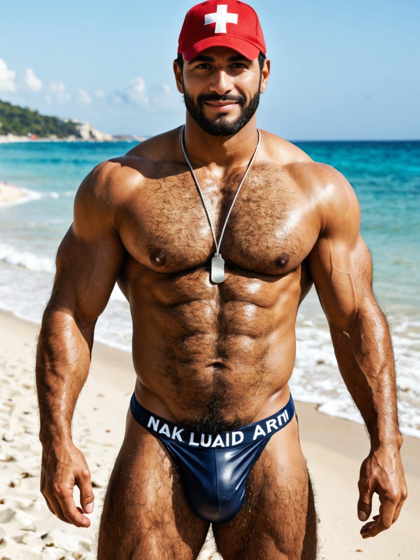 Broad Shoulders, Muscles, Topless Porno IA Gay