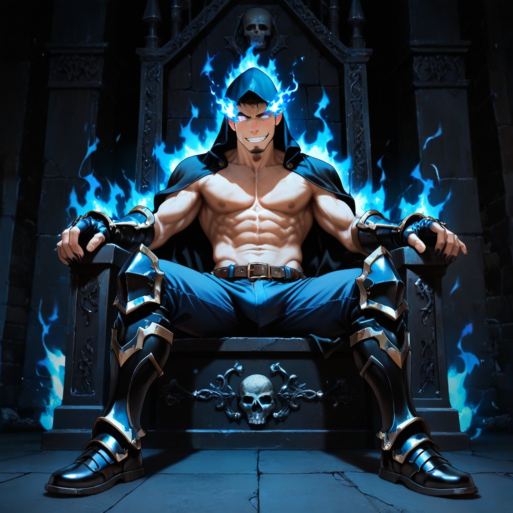 High Resolution, Beitemian, Dark Evil Lord AI Gay Porn