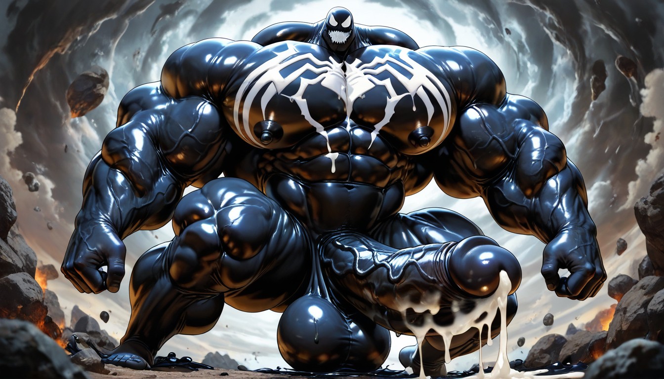 Perspective, Perspective, Oversized Hyper Gigantic Cock AI Gay Porn