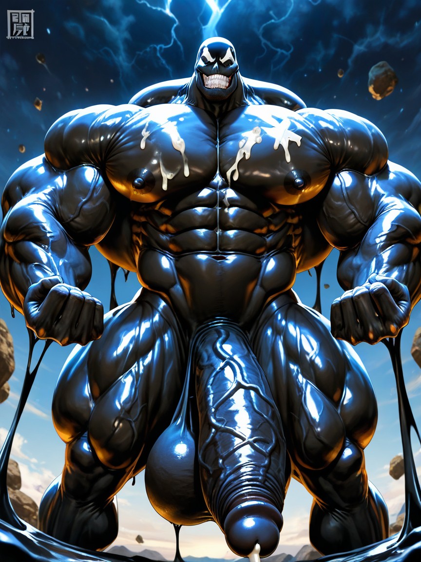 Boulder Shoulders, God Physique, Cumshot AI Gay Porn