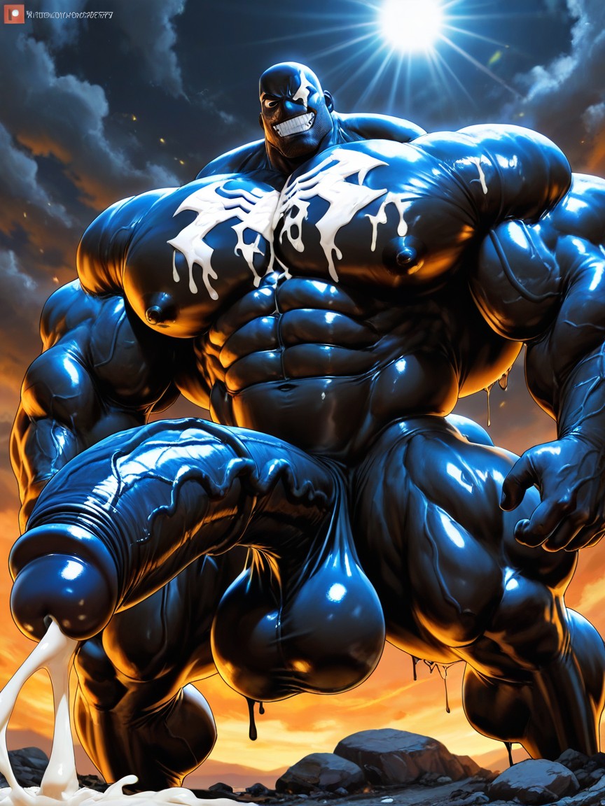 Enormous Bulging Chest And Arms, Corrida, Black Goo On Skin Porno gay IA
