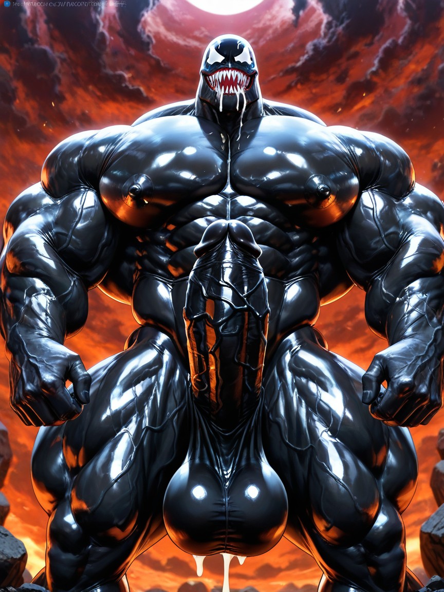 Exquisite Tonal Range, Venom, Extremely Large Ass AI Gay Porn