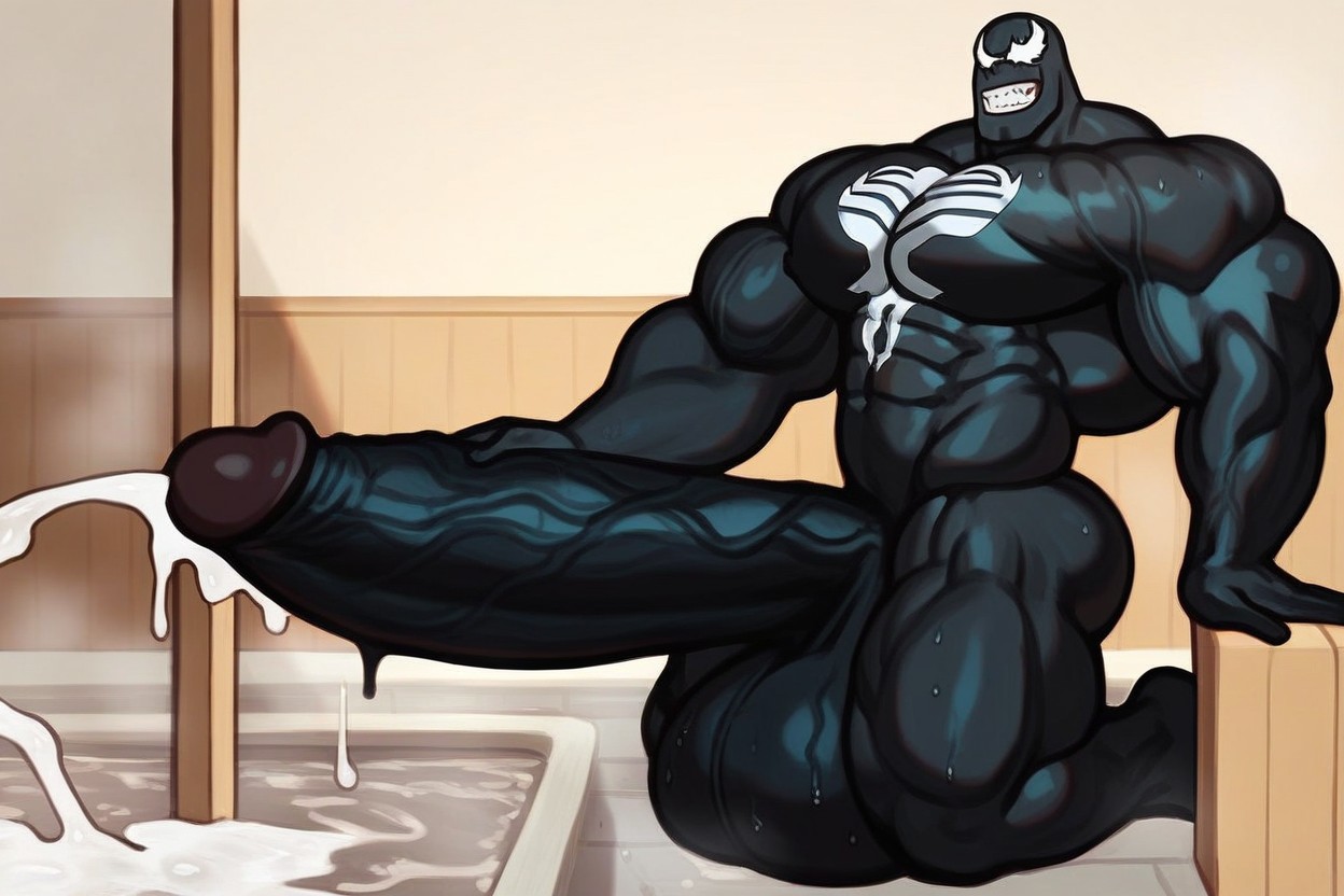 Full Body, Massive Balls, Oversized Hyper Gigantic Bulge AI Gay Porn