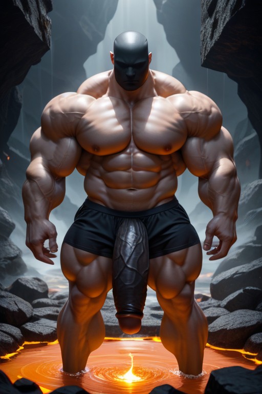 Daddy, Buff, Muscles AI Gay Porn
