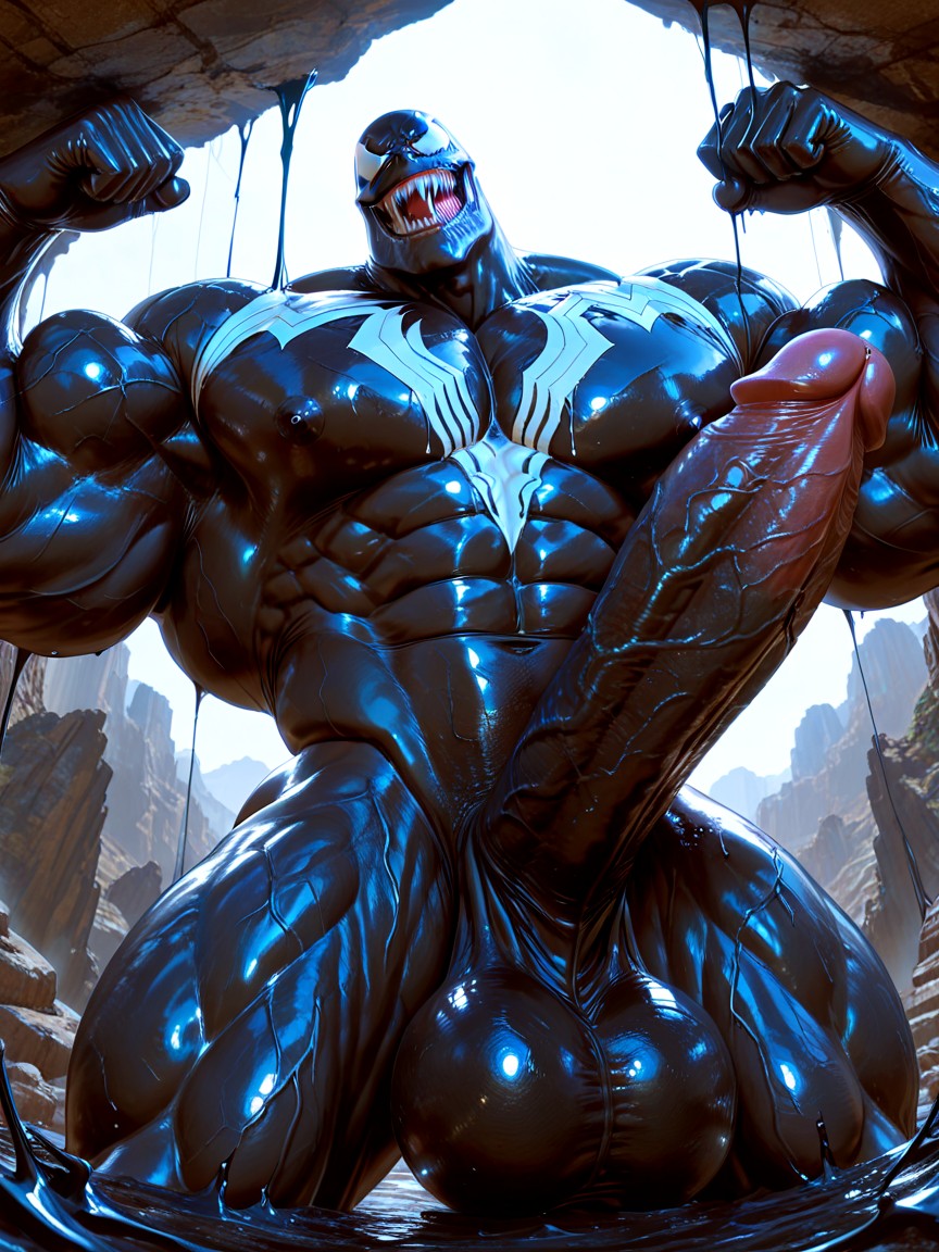 God Physique, Boulder Shoulders, Black Penis Porno gay IA