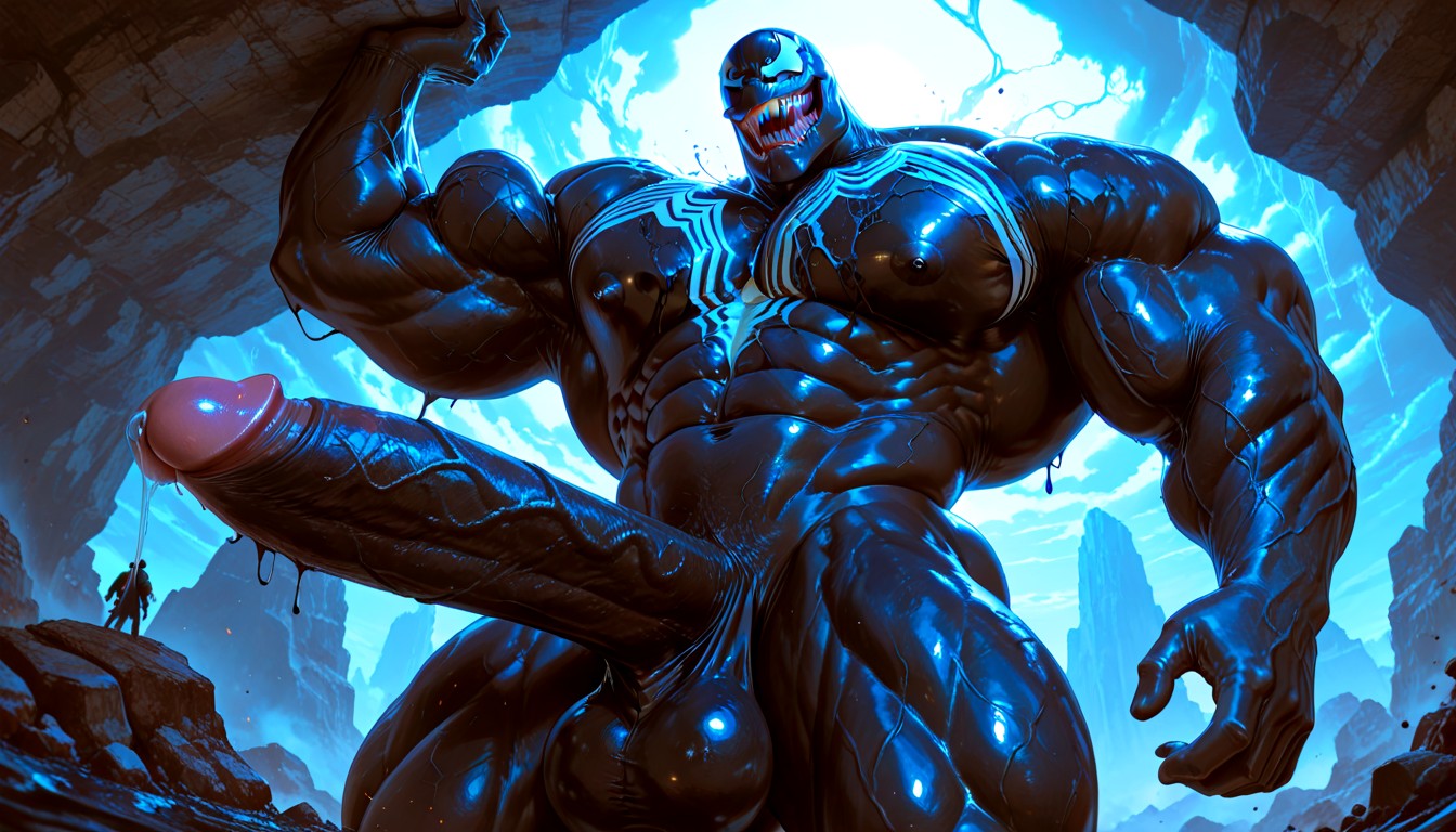 No Tits, Bodybuilders, Macro AI Gay Porn