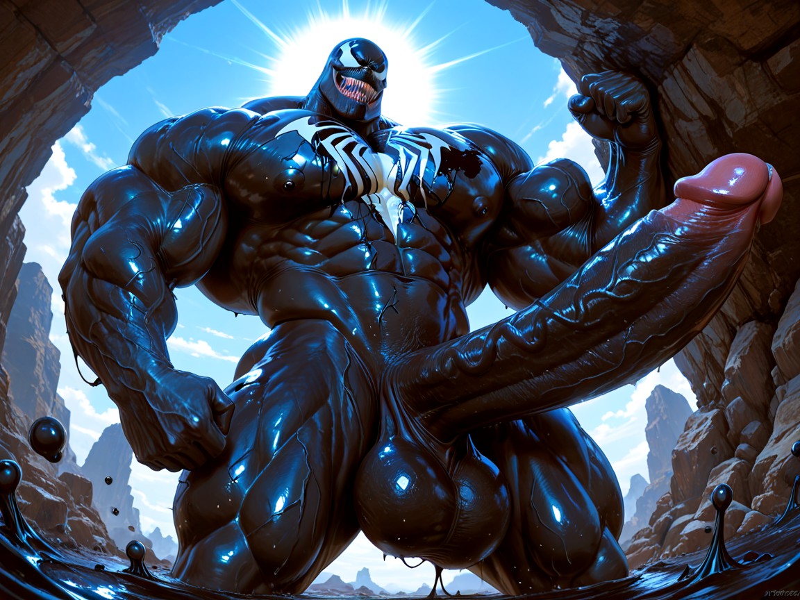 Testicles, Masculine, Multiple Penis AI Gay Porn