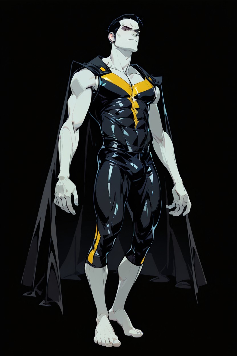 Barefoot, Superhero From X-men, 18+ AI Gay Porn
