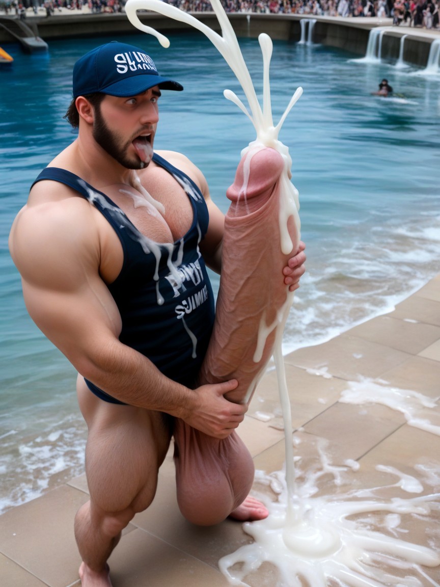 Very Concerned, Exhibitionism, Nervous AI Gay Porn