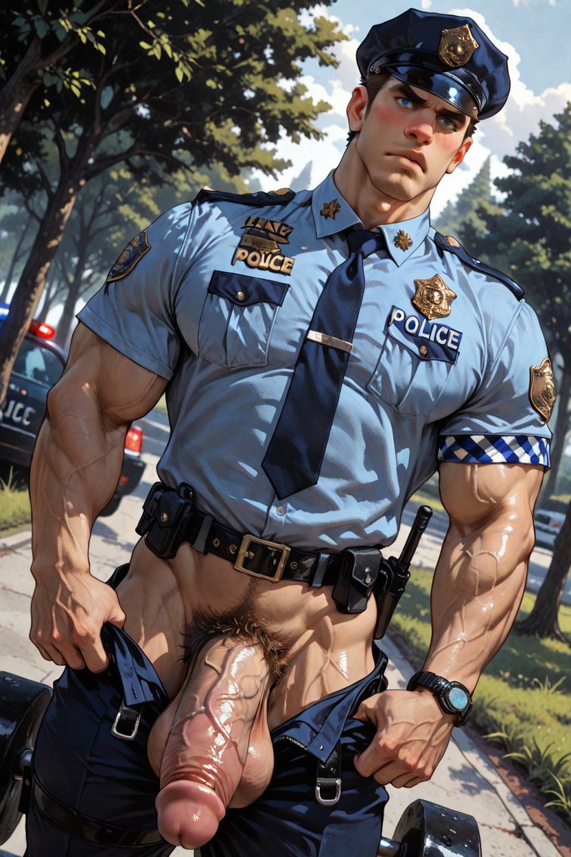 Long Neck, Smooth Body, Highly Detailed AI Gay Porn