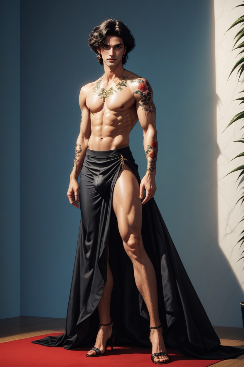 His Cultivation Style Emphasizes Elegance, Accented With Silver Ornaments And Subtle Spiritual Motifs The Clothing Balances Beauty And Practicality, And Celebrations AI Gay Porn