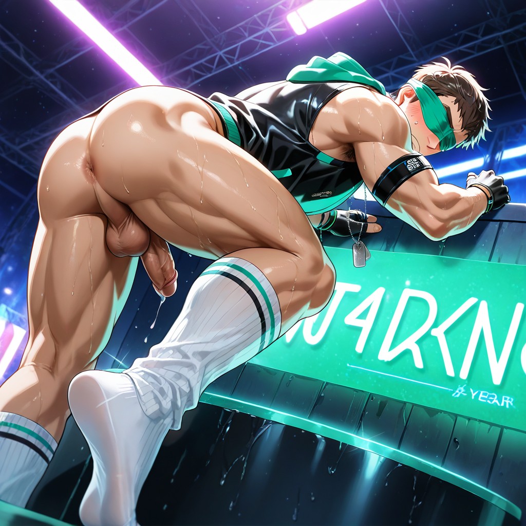 25+, Hora Azul, Futuristic Military Design Porno gay IA