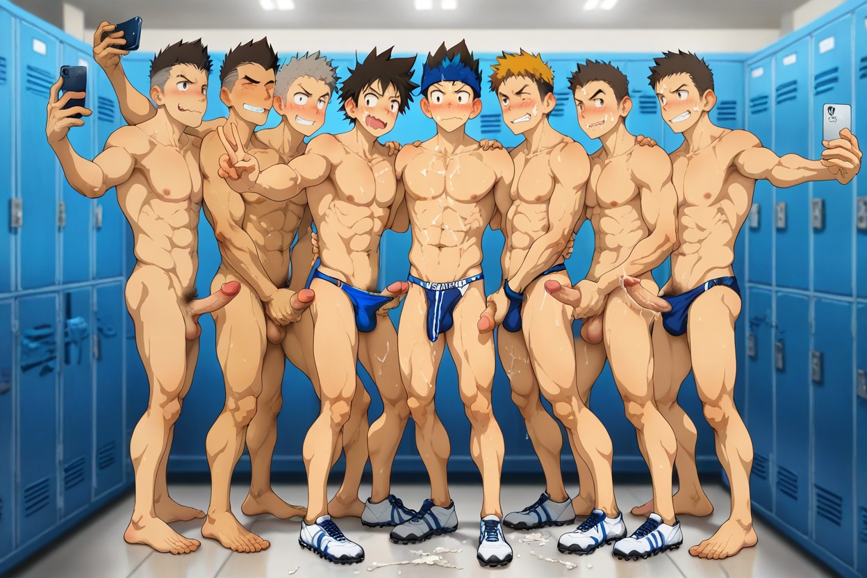 Straight Guys, Bromance, Horny AI Gay Porn
