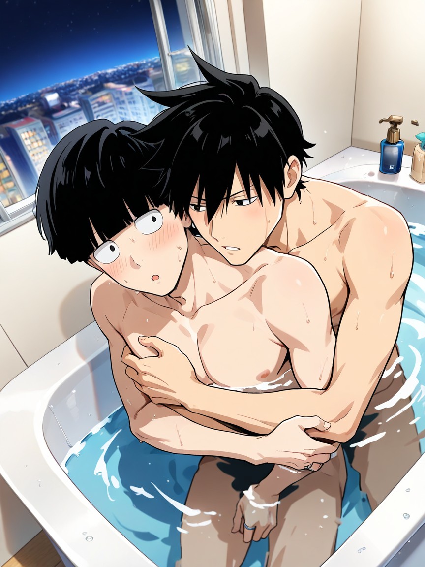 From Above, Dutch Angle, Blush AI Gay Porn