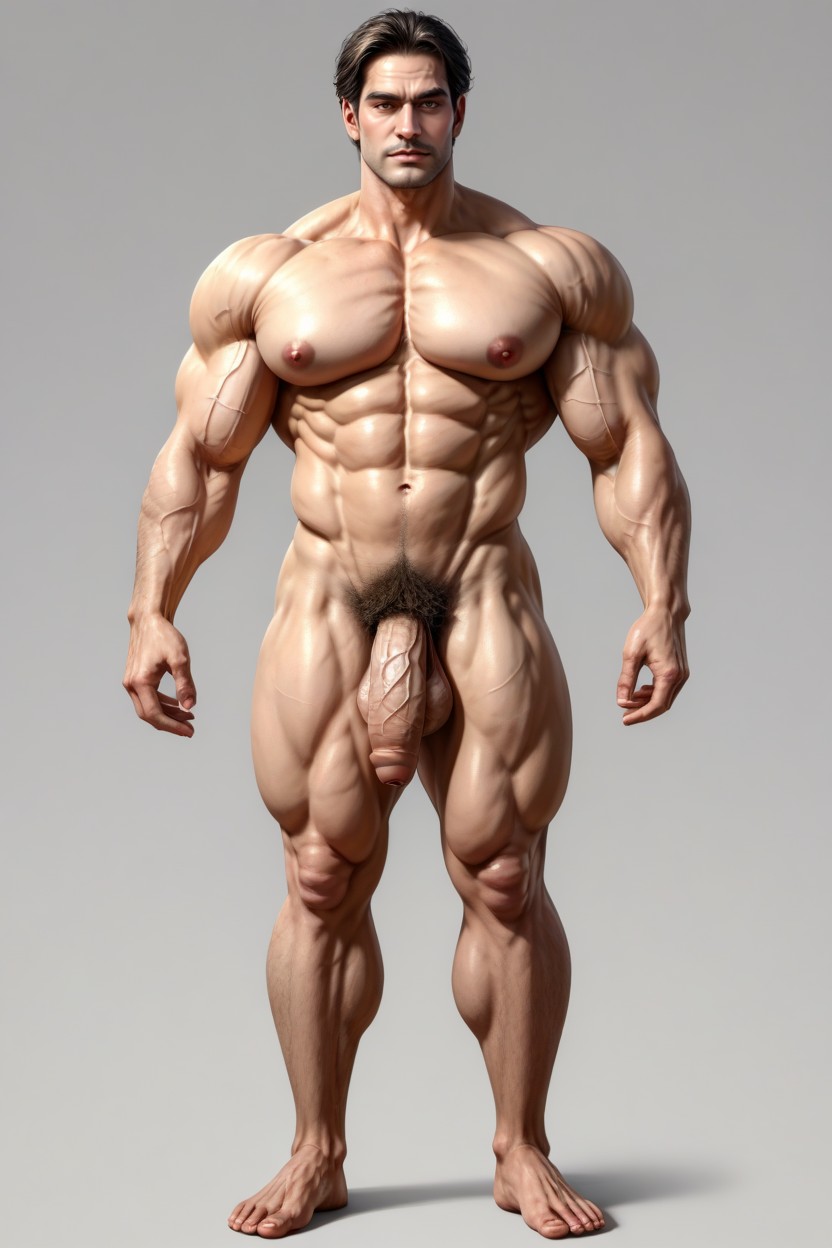 Beitemian, Strong Lines, Only Human Male AI Gay Porn