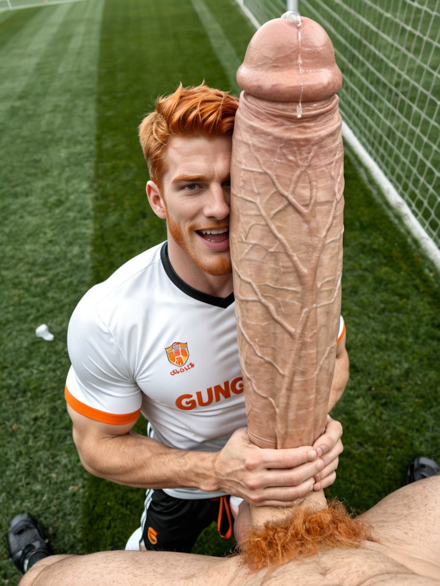 One Singular Cock, Precum From Tip, One Singular Cock Pornografia gay com IA