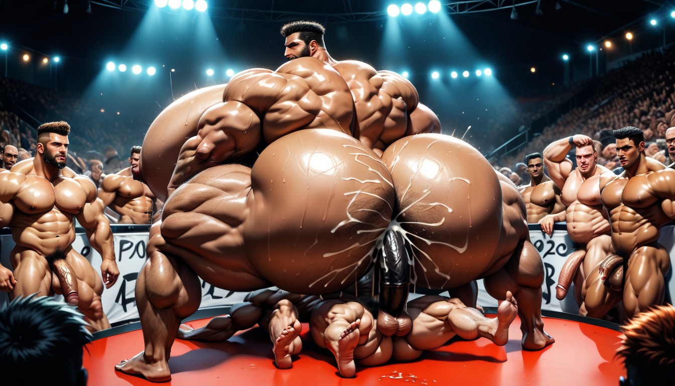 Rough Chiseled Tough Looking Men, 粗大腿, All Male Bodybuilder Gangbang Orgy Naked People Watching AI同性戀黃片