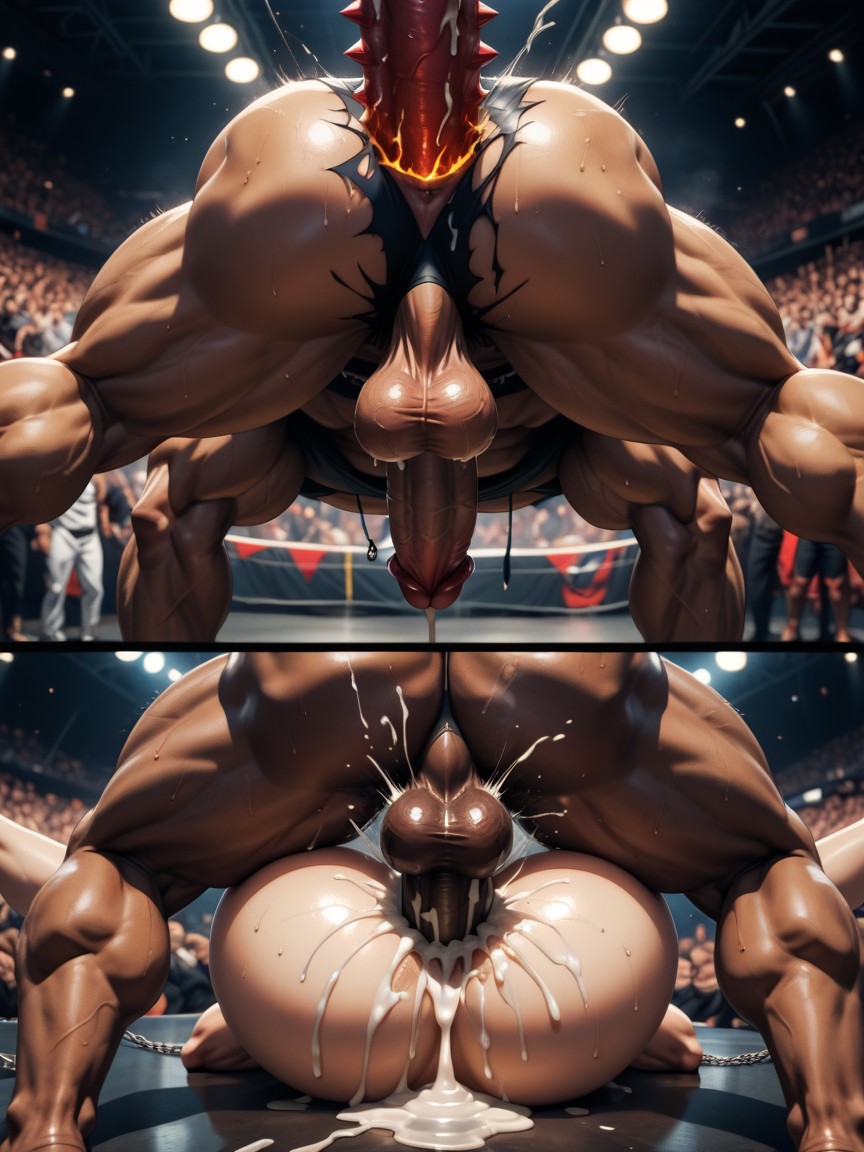 Ruthlessly Gangbanged For Hours And Turned Into A Broken Public Cumdump By A Massive Horde Of Demonic Iron-skinned Smiths And Molten-eyed Overseers Of Every Build, Soaked Crotch Constantly Dripping Cum And Oil, Full Nelson AI Gay Porn