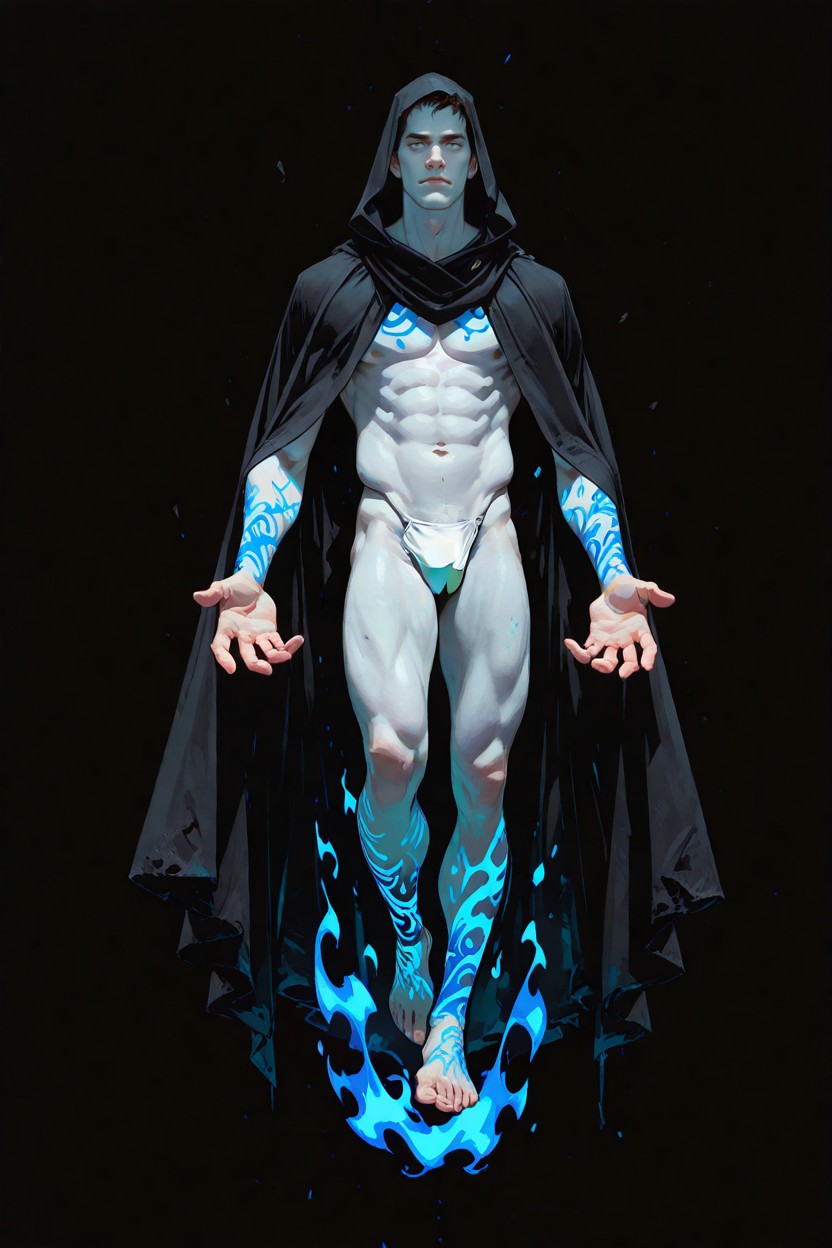 Style, Cloak, Levitating In Air AI Gay Porn