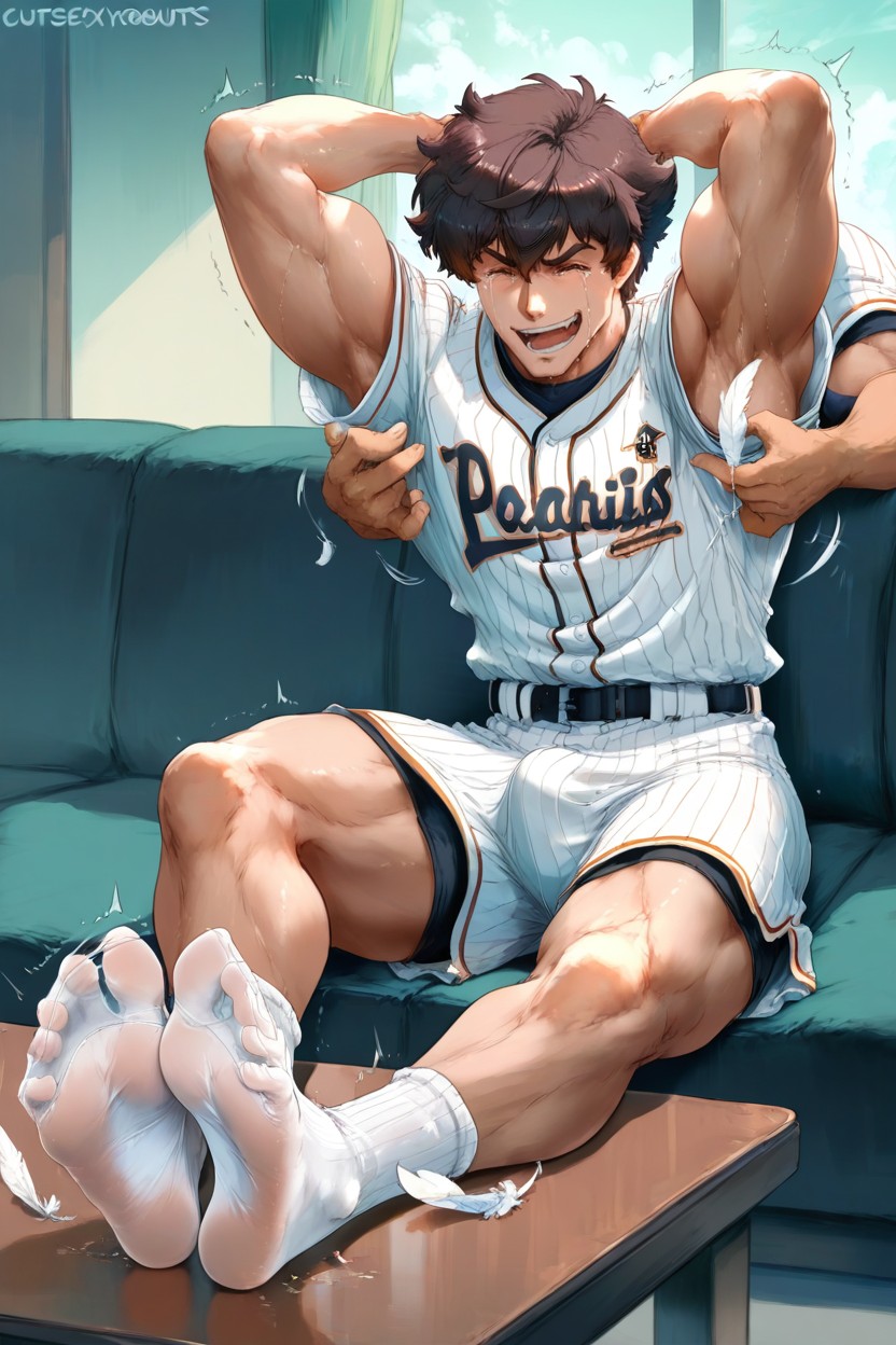 Huge Erection, 開心地哭, Hands Tickle Feet AI同性戀黃片