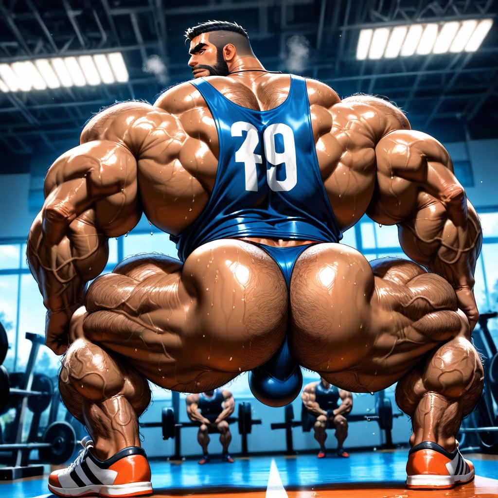 Detailed Muscles, Massive Calves, High Definition AI同性戀黃片
