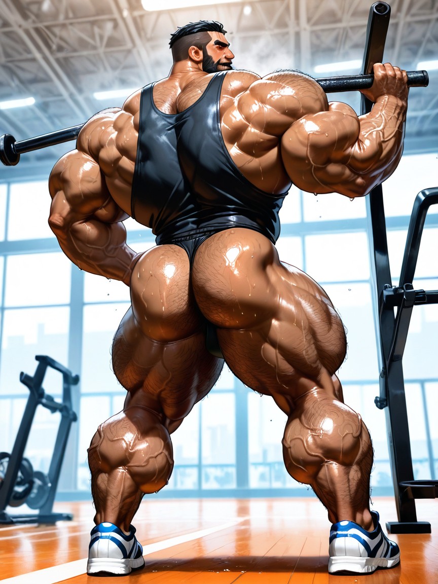 Bara, Pov From Ground, Thick Eyebrows AI同性戀黃片