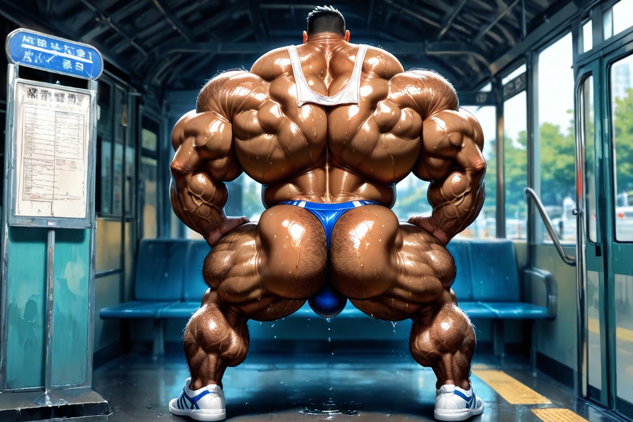High Definition, Massive Legs, Model AI Gay Porn