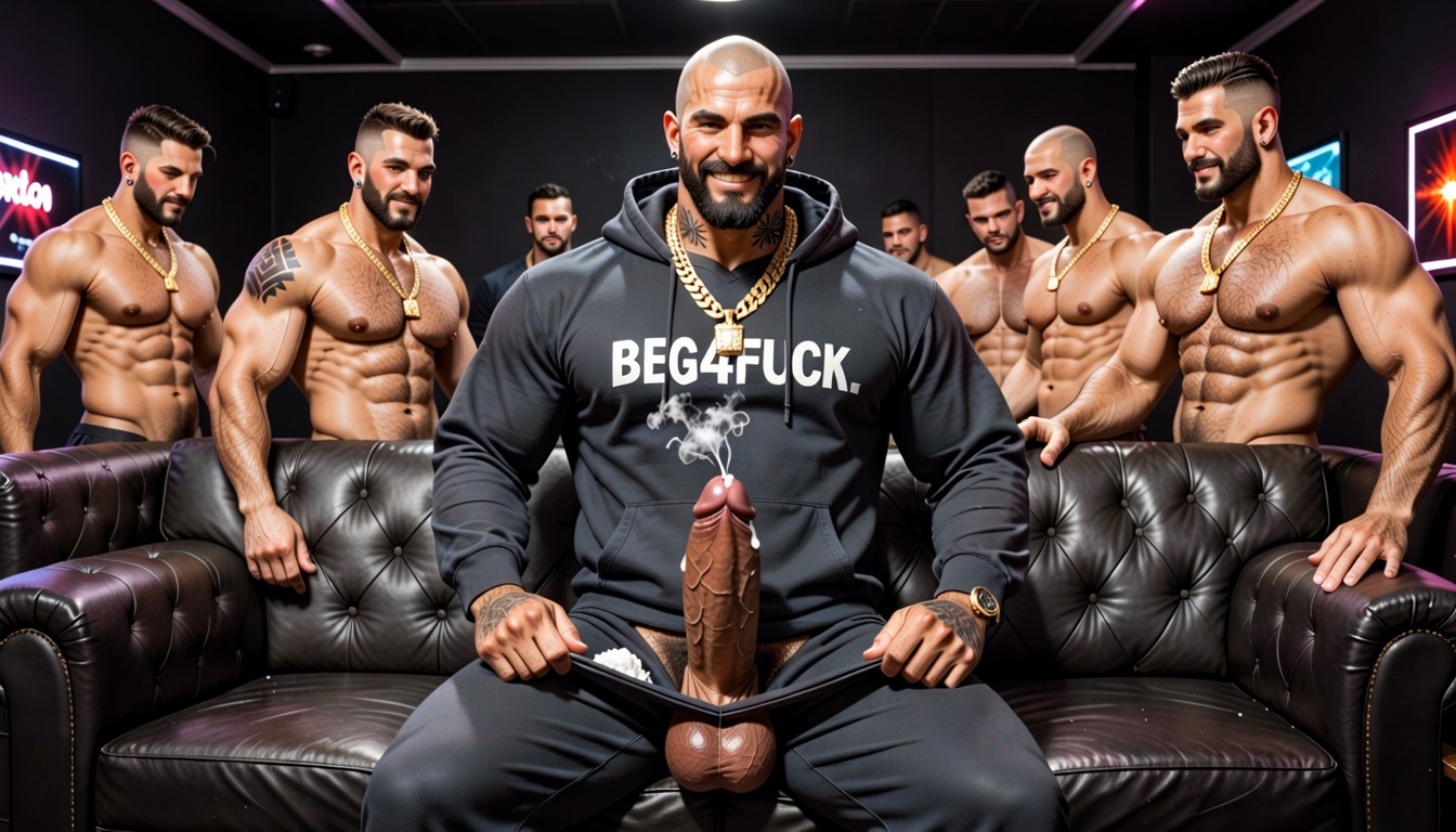 Vip Tops, Cocaine Powers, Very Hairy AI Gay Porn