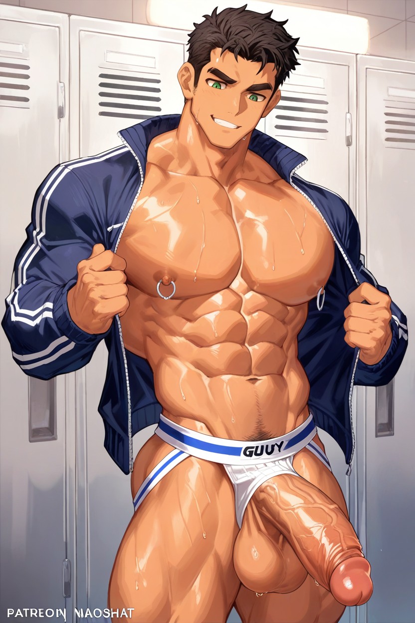 Tracksuit Top, Big Balls, Big Pecs AI同性戀黃片