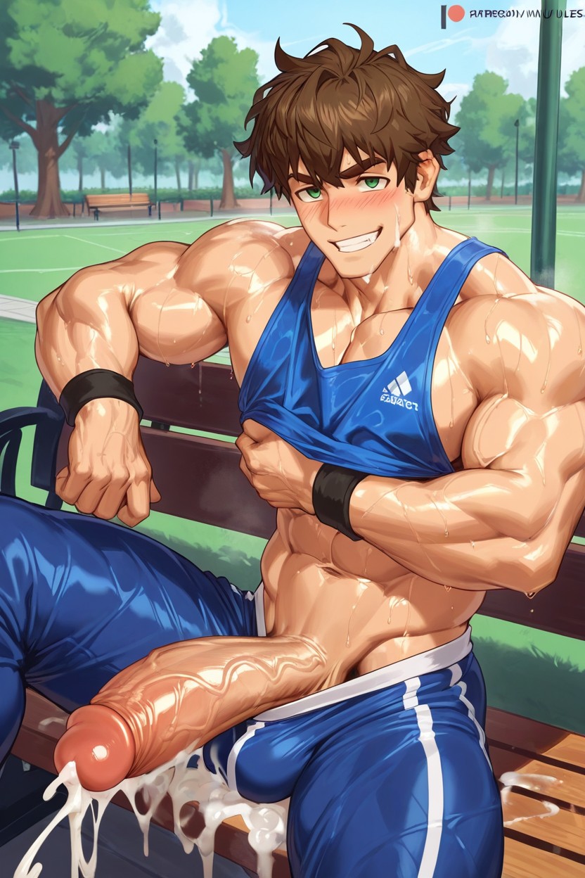Big Penis, 運動型, Massive Biceps AI同性戀黃片