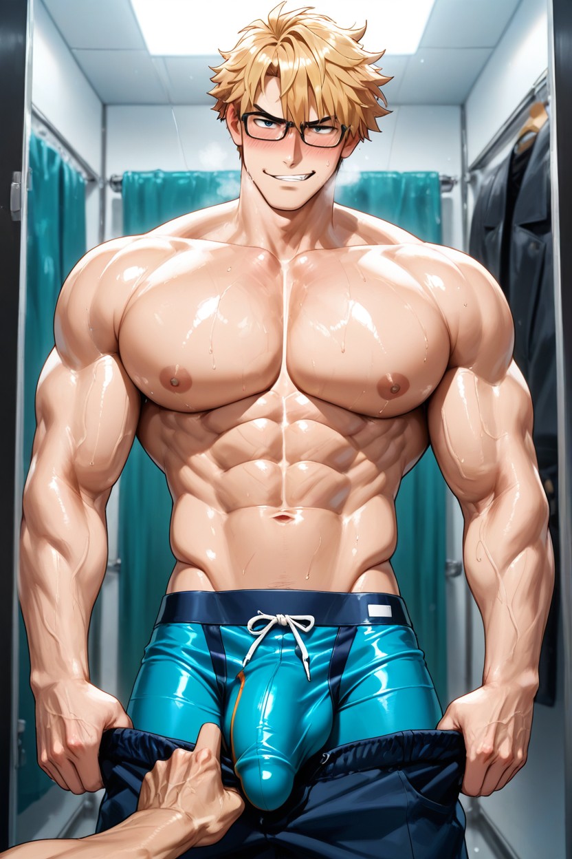 1人, V Shape, Jock ゲイAIポルノ