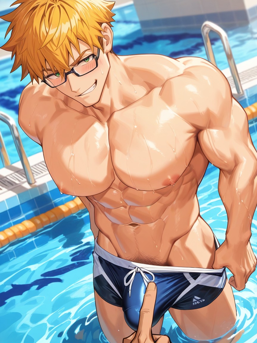 Artistnayoshi, Extrem V Shape Body Form, Sculpted Abs AI同性戀黃片