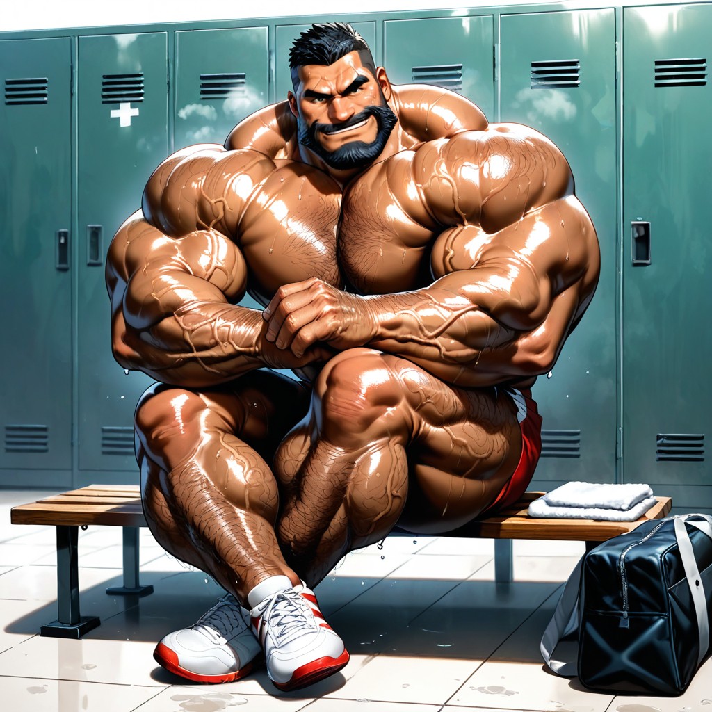 Veiny Legs, Brown Skin, Hairy Legs AI同性戀黃片