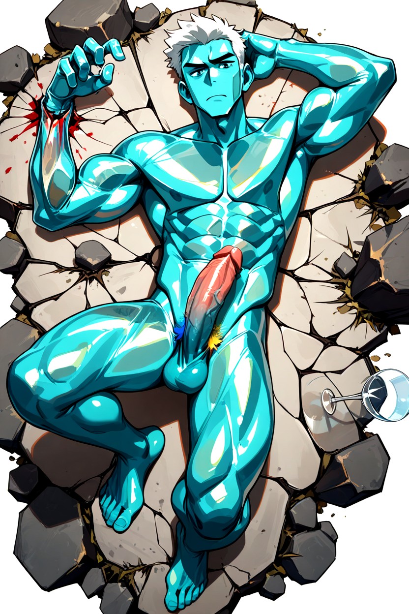 全身, Erection, Adult Male AI同性戀黃片