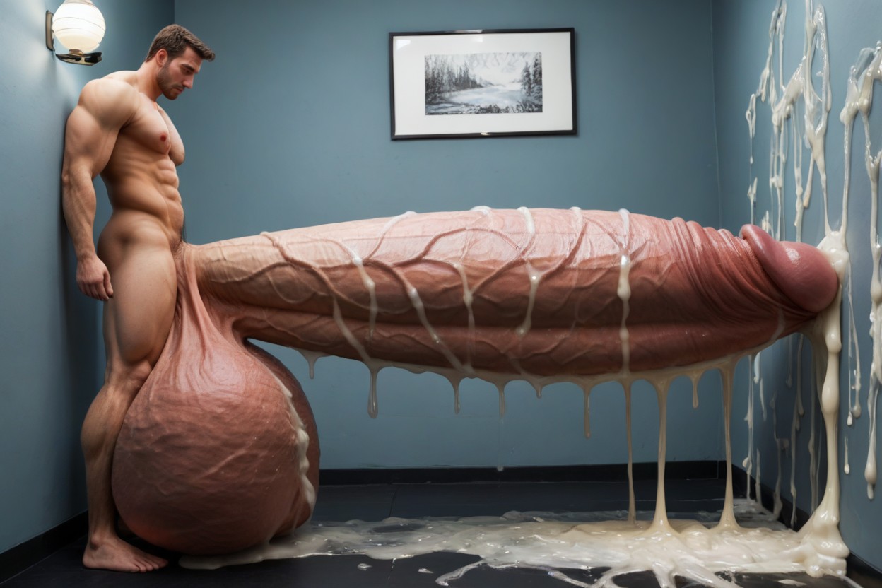 Oversized Hyper Balls, With Ball Growth, Cum Everywhere AI同性戀黃片