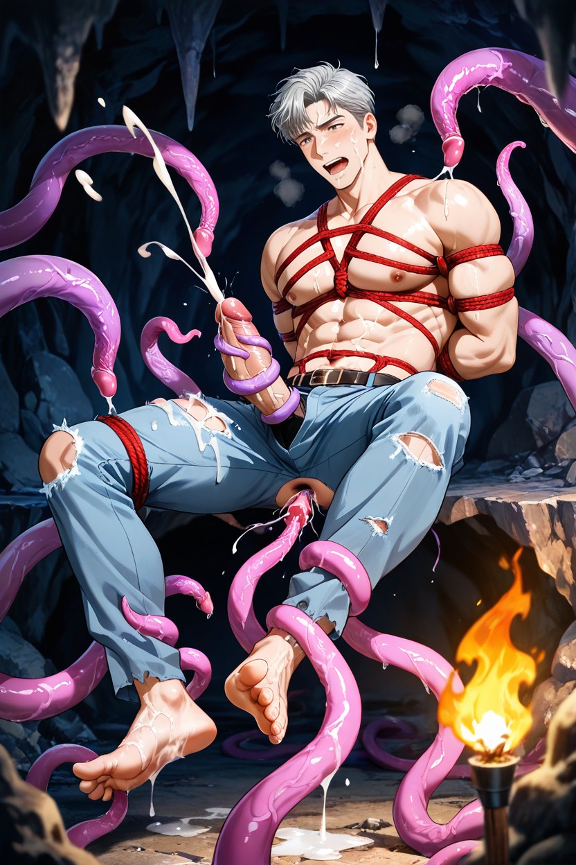 Tied On The Midair, Ilay Riegrow From Manhwa Passion, Much Sperm AI同性戀黃片