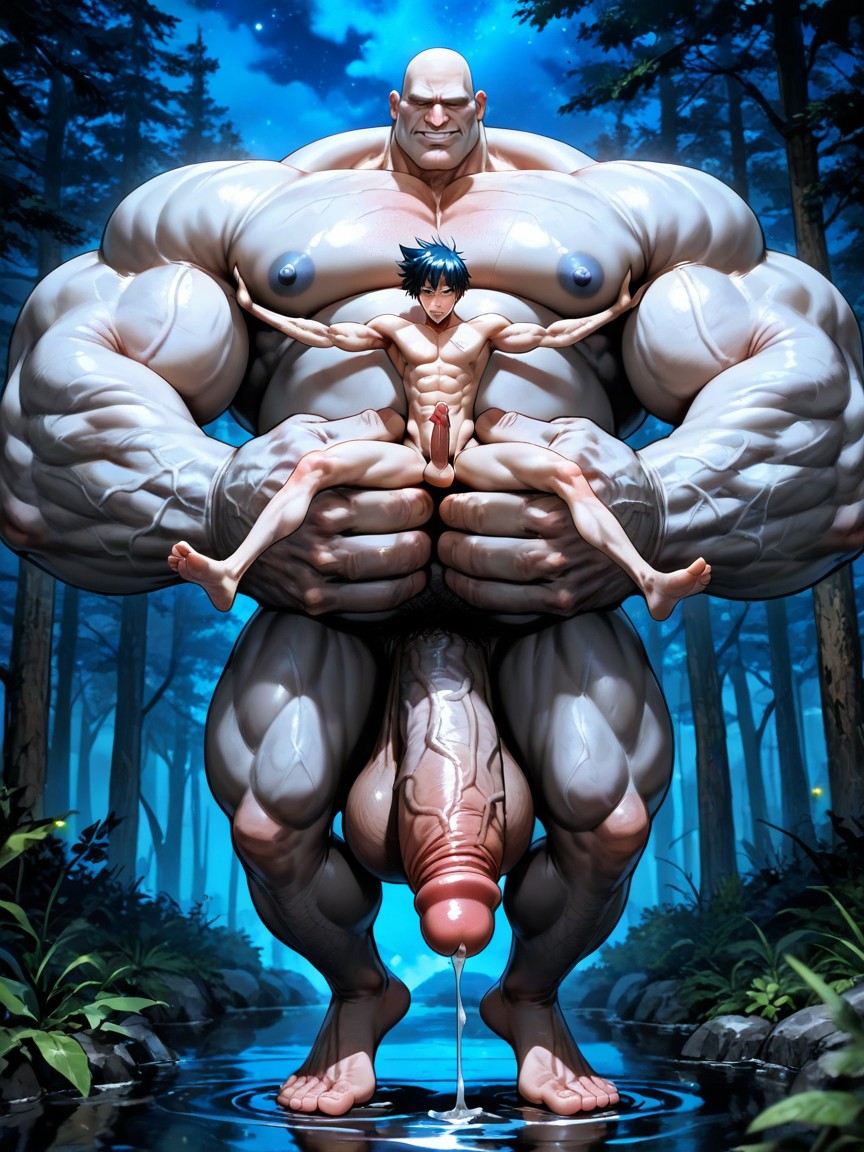 Human Fuckboy Is Suspended In Mid Air, Grey Pale Skin, Spread Arms AI同性恋黄片