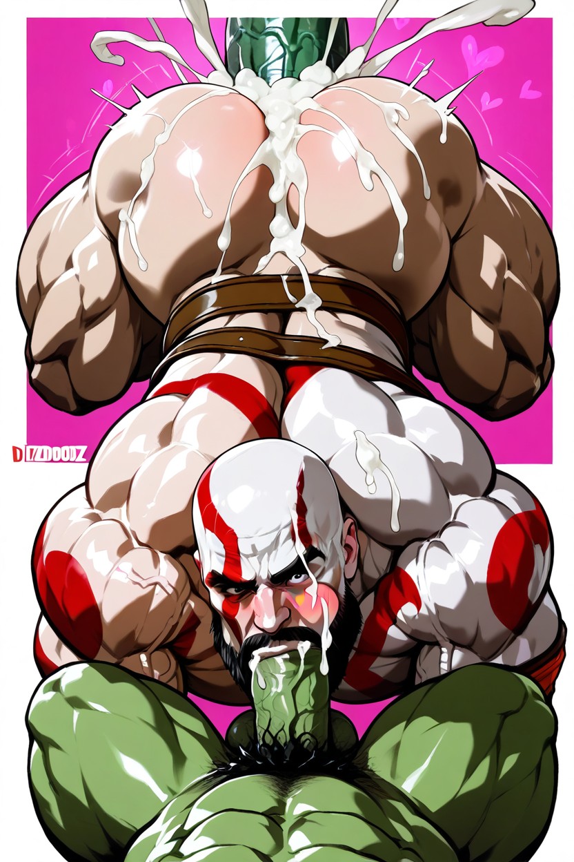 Black Beard, Hairy Body, 正常 AI同性恋黄片