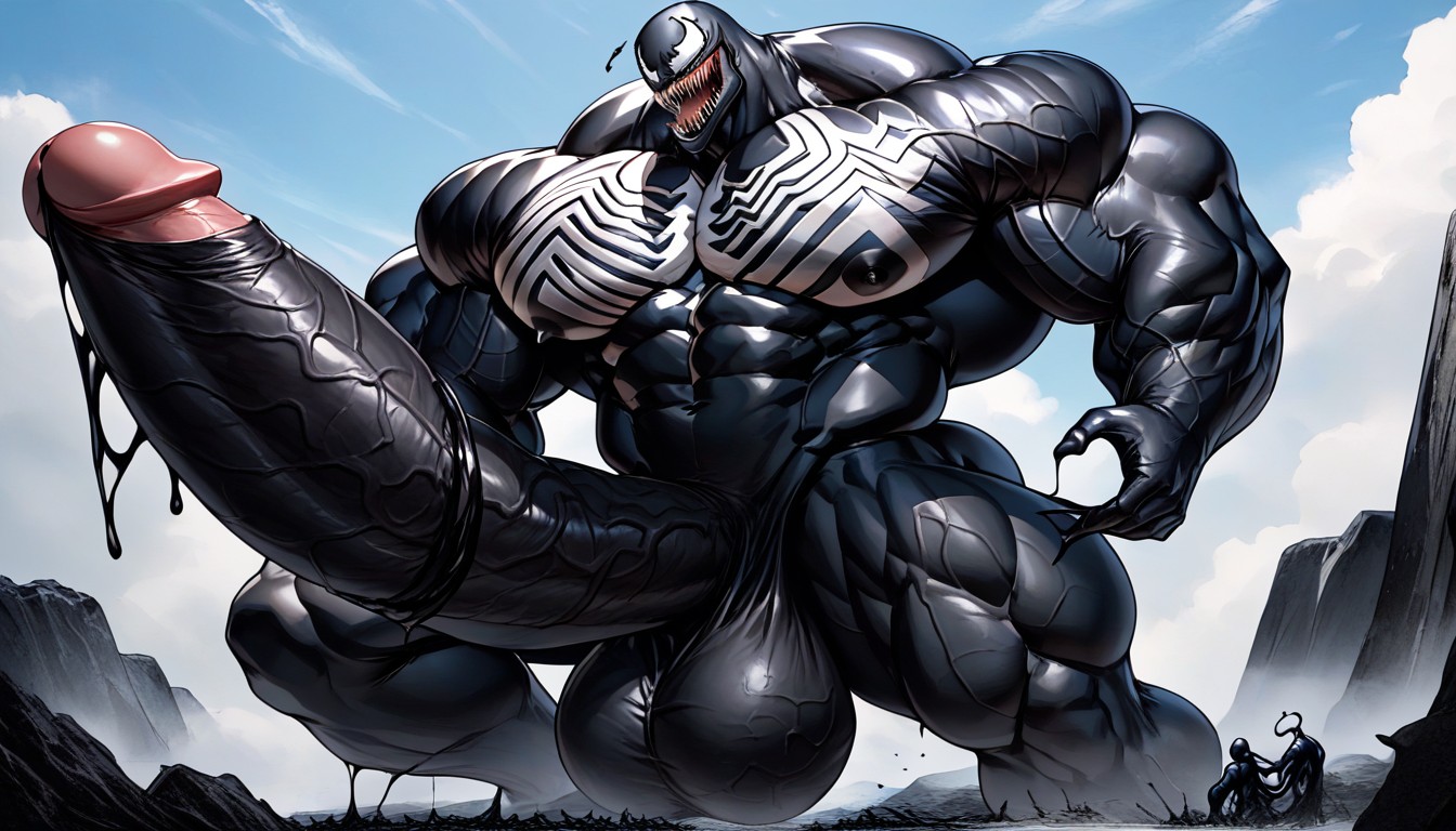 Erect Up Penis, Massive Cock, Gigantic Muscles AI同性恋黄片