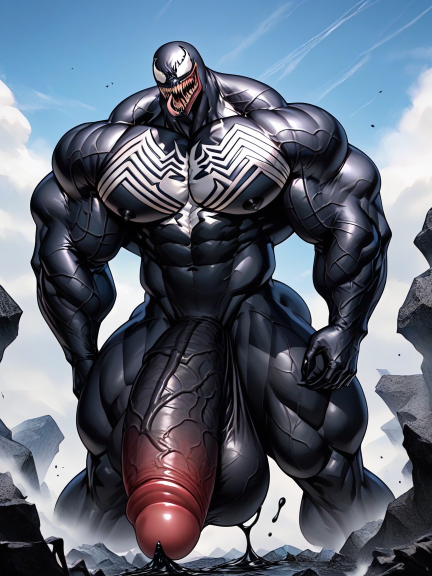 Colossal Muscularity, Hyper Nipples, Tall Muscular Physique Porno gay IA