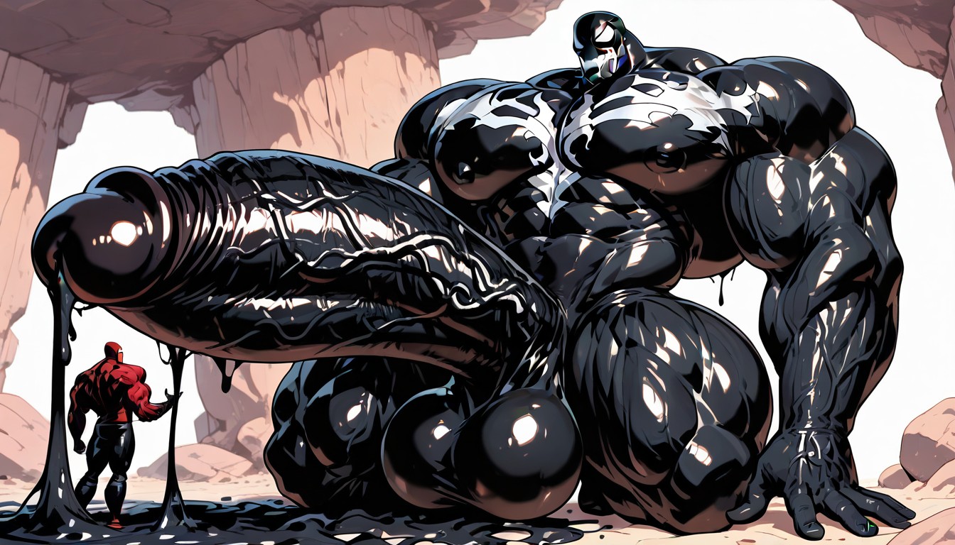 Hyper Chest, Sexy, Oversize Muscle AI Gay Porn