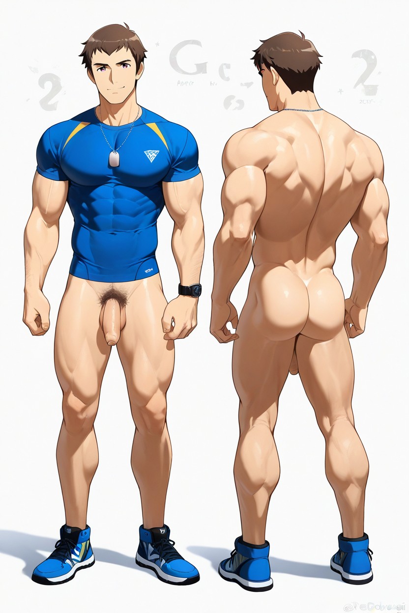 Multi View, Multiple Views, Tall AI Gay Porn