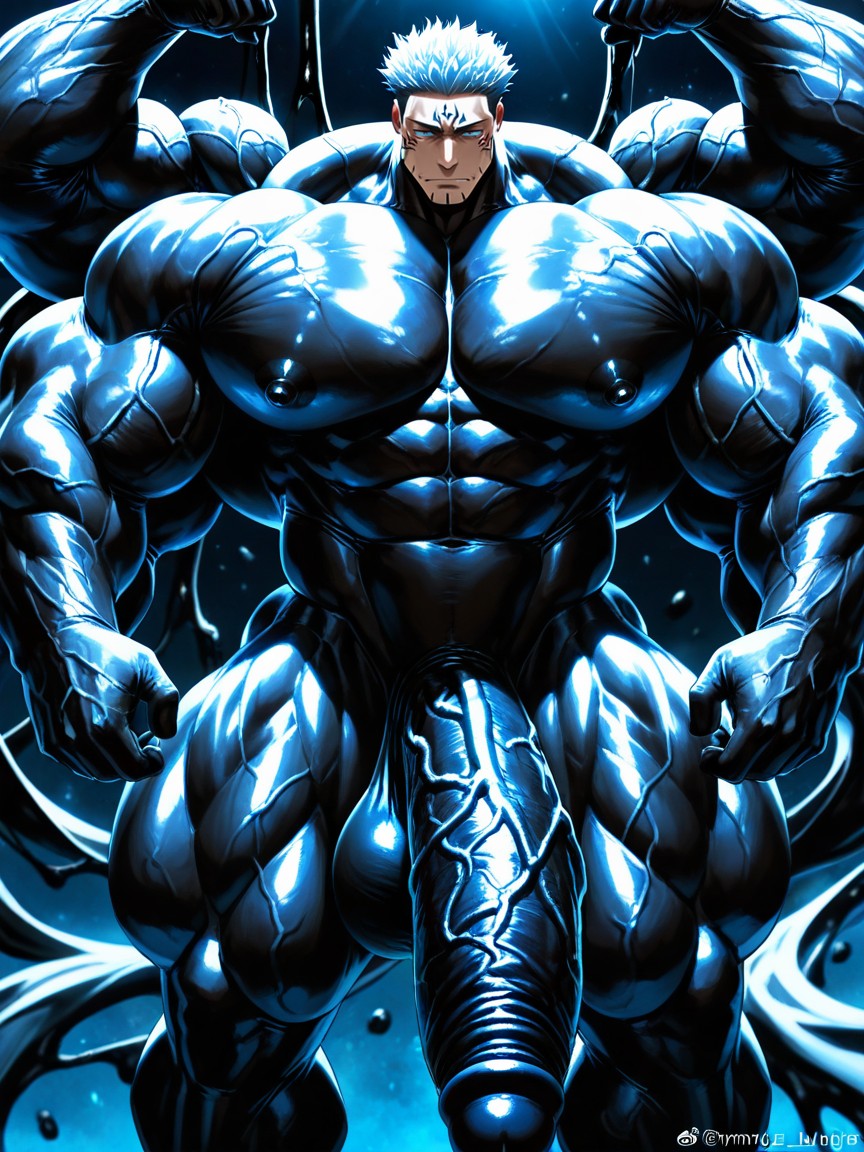 Tattoos, Ryoumen Sukuna From Jujutsu Kaisen Anime Serise, Penis Bigger Then Leg Porno gay IA