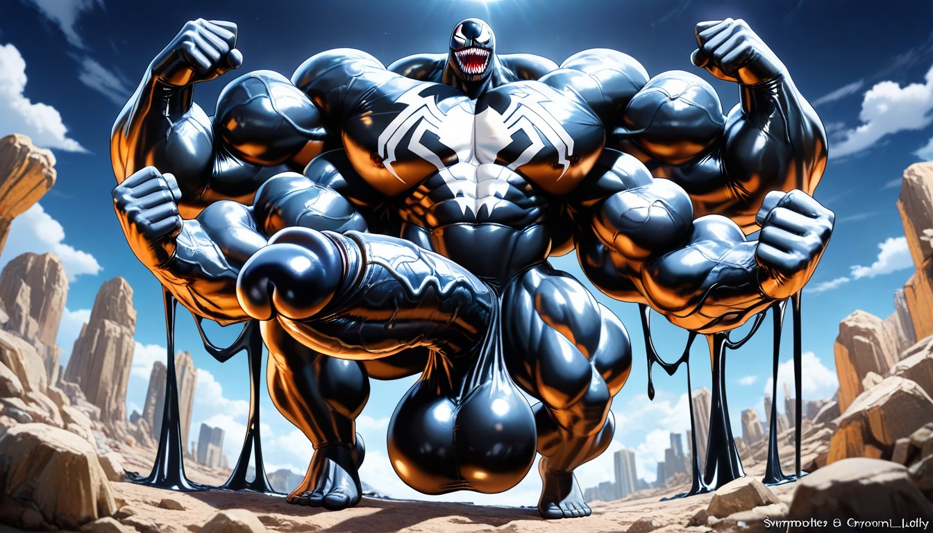 25+, Multiple Penis, Symbiote AI Gay Porn