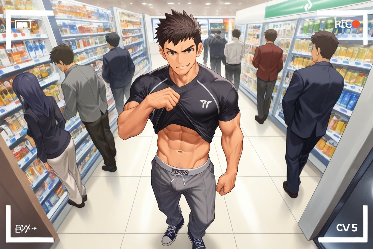Alone, Wearing Shirt, En Forma Porno gay IA
